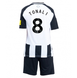 Newcastle United Sandro Tonali #8 Heimtrikot Kinder 2024-25 Kurzarm (+ kurze hosen)