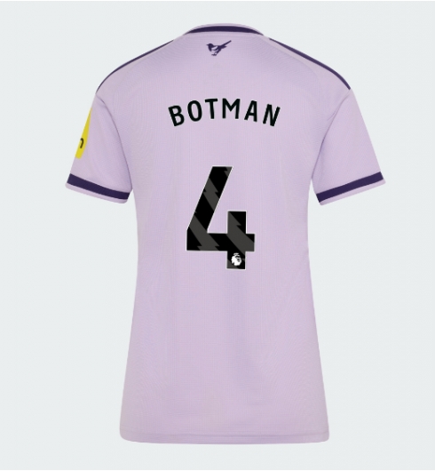 Newcastle United Sven Botman #4 3rd trikot Frauen 2026-27 Kurzarm Newcastle United Sven Botman #4 3rd trikot Frauen 2026-27 Kurzarm