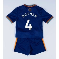 Newcastle United Sven Botman #4 3rd trikot Kinder 2025-26 Kurzarm (+ kurze hosen)