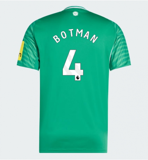 Newcastle United Sven Botman #4 Auswärtstrikot 2025-26 Kurzarm Newcastle United Sven Botman #4 Auswärtstrikot 2025-26 Kurzarm