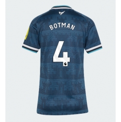 Newcastle United Sven Botman #4 Auswärtstrikot Frauen 2026-27 Kurzarm