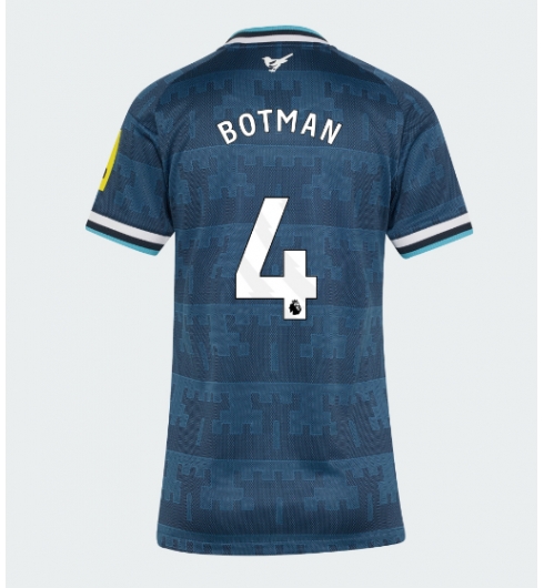 Newcastle United Sven Botman #4 Auswärtstrikot Frauen 2026-27 Kurzarm Newcastle United Sven Botman #4 Auswärtstrikot Frauen 2026-27 Kurzarm