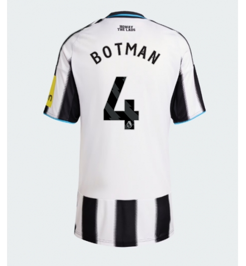 Newcastle United Sven Botman #4 Heimtrikot Frauen 2025-26 Kurzarm Newcastle United Sven Botman #4 Heimtrikot Frauen 2025-26 Kurzarm