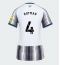 Newcastle United Sven Botman #4 Heimtrikot Frauen 2026-27 Kurzarm Newcastle United Sven Botman #4 Heimtrikot Frauen 2026-27 Kurzarm