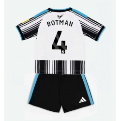 Newcastle United Sven Botman #4 Heimtrikot Kinder 2026-27 Kurzarm (+ kurze hosen)
