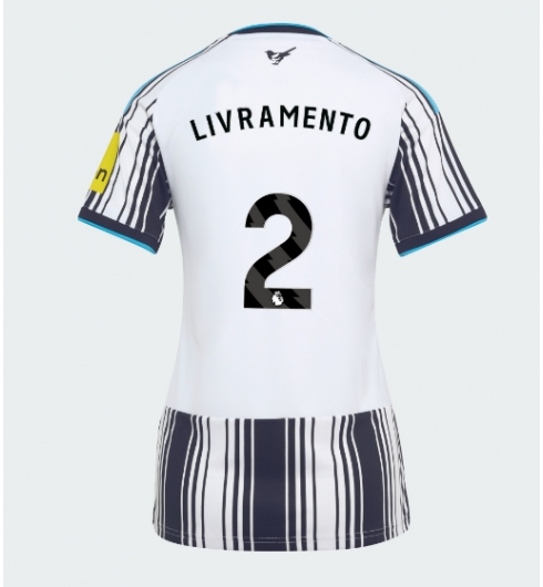 Newcastle United Tino Livramento #2 Heimtrikot Frauen 2026-27 Kurzarm Newcastle United Tino Livramento #2 Heimtrikot Frauen 2026-27 Kurzarm