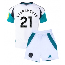 Newcastle United Tino Livramento #21 3rd trikot Kinder 2024-25 Kurzarm (+ kurze hosen)