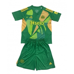 Newcastle United Torwart Heimtrikot Kinder 2024-25 Kurzarm (+ kurze hosen)