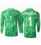 Niederlande Bart Verbruggen #1 Torwart Heimtrikot EM 2024 Langarm