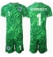 Niederlande Bart Verbruggen #1 Torwart Heimtrikot Kinder EM 2024 Kurzarm (+ kurze hosen)