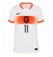 Niederlande Cody Gakpo #11 Auswärtstrikot Frauen WM 2026 Kurzarm Niederlande Cody Gakpo #11 Auswärtstrikot Frauen WM 2026 Kurzarm