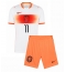 Niederlande Cody Gakpo #11 Auswärtstrikot Kinder WM 2026 Kurzarm (+ kurze hosen)