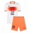 Niederlande Denzel Dumfries #22 Auswärtstrikot Kinder WM 2026 Kurzarm (+ kurze hosen)