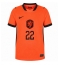 Niederlande Denzel Dumfries #22 Heimtrikot Frauen WM 2026 Kurzarm Niederlande Denzel Dumfries #22 Heimtrikot Frauen WM 2026 Kurzarm