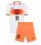 Niederlande Donyell Malen #18 Auswärtstrikot Kinder WM 2026 Kurzarm (+ kurze hosen)