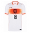 Niederlande Donyell Malen #18 Auswärtstrikot WM 2026 Kurzarm