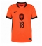 Niederlande Donyell Malen #18 Heimtrikot Frauen WM 2026 Kurzarm Niederlande Donyell Malen #18 Heimtrikot Frauen WM 2026 Kurzarm