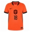 Niederlande Donyell Malen #18 Heimtrikot WM 2026 Kurzarm Niederlande Donyell Malen #18 Heimtrikot WM 2026 Kurzarm