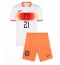 Niederlande Frenkie de Jong #21 Auswärtstrikot Kinder WM 2026 Kurzarm (+ kurze hosen)