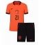 Niederlande Frenkie de Jong #21 Heimtrikot Kinder WM 2026 Kurzarm (+ kurze hosen)