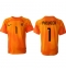 Niederlande Remko Pasveer #1 Torwart Auswärtstrikot WM 2022 Kurzarm