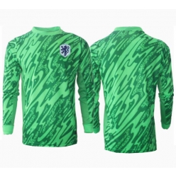 Niederlande Torwart Heimtrikot EM 2024 Langarm