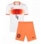 Niederlande Virgil van Dijk #4 Auswärtstrikot Kinder WM 2026 Kurzarm (+ kurze hosen)