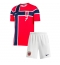 Norwegen Alexander Sorloth #7 Heimtrikot Kinder WM 2026 Kurzarm (+ kurze hosen)