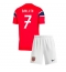 Norwegen Alexander Sorloth #7 Heimtrikot Kinder WM 2026 Kurzarm (+ kurze hosen)
