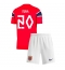Norwegen Antonio Nusa #20 Heimtrikot Kinder WM 2026 Kurzarm (+ kurze hosen)