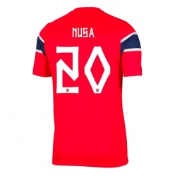 Norwegen Antonio Nusa #20 Heimtrikot WM 2026 Kurzarm