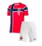 Norwegen Erling Haaland #9 Heimtrikot Kinder WM 2026 Kurzarm (+ kurze hosen)