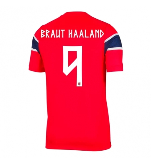 Norwegen Erling Haaland #9 Heimtrikot WM 2026 Kurzarm Norwegen Erling Haaland #9 Heimtrikot WM 2026 Kurzarm