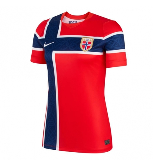 Norwegen Heimtrikot Frauen WM 2026 Kurzarm Norwegen Heimtrikot Frauen WM 2026 Kurzarm