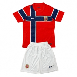 Norwegen Heimtrikot Kinder WM 2026 Kurzarm (+ kurze hosen)