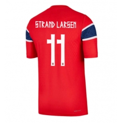 Norwegen Jorgen Strand Larsen #11 Heimtrikot WM 2026 Kurzarm