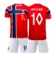 Norwegen Martin Odegaard #10 Heimtrikot Kinder WM 2026 Kurzarm (+ kurze hosen)