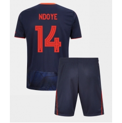 Nottingham Forest Dan Ndoye #14 3rd trikot Kinder 2025-26 Kurzarm (+ kurze hosen)