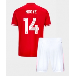 Nottingham Forest Dan Ndoye #14 Heimtrikot Kinder 2025-26 Kurzarm (+ kurze hosen)
