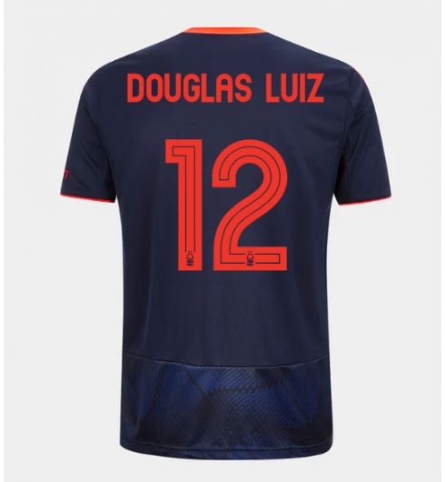Nottingham Forest Douglas Luiz #12 3rd trikot 2025-26 Kurzarm Nottingham Forest Douglas Luiz #12 3rd trikot 2025-26 Kurzarm