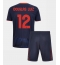 Nottingham Forest Douglas Luiz #12 3rd trikot Kinder 2025-26 Kurzarm (+ kurze hosen)