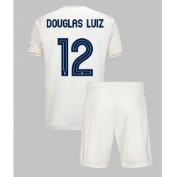 Nottingham Forest Douglas Luiz #12 Auswärtstrikot Kinder 2025-26 Kurzarm (+ kurze hosen)