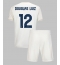 Nottingham Forest Douglas Luiz #12 Auswärtstrikot Kinder 2025-26 Kurzarm (+ kurze hosen)
