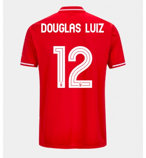 Nottingham Forest Douglas Luiz #12 Heimtrikot 2025-26 Kurzarm Nottingham Forest Douglas Luiz #12 Heimtrikot 2025-26 Kurzarm