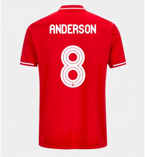 Nottingham Forest Elliot Anderson #8 Heimtrikot 2025-26 Kurzarm Nottingham Forest Elliot Anderson #8 Heimtrikot 2025-26 Kurzarm