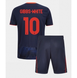 Nottingham Forest Morgan Gibbs-White #10 3rd trikot Kinder 2025-26 Kurzarm (+ kurze hosen)