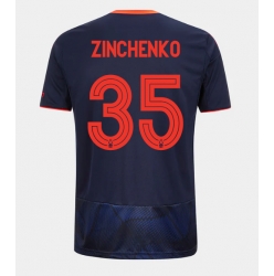Nottingham Forest Oleksandr Zinchenko #35 3rd trikot 2025-26 Kurzarm