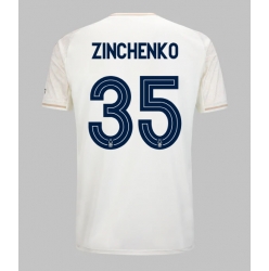 Nottingham Forest Oleksandr Zinchenko #35 Auswärtstrikot 2025-26 Kurzarm