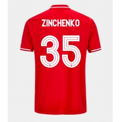 Nottingham Forest Oleksandr Zinchenko #35 Heimtrikot 2025-26 Kurzarm