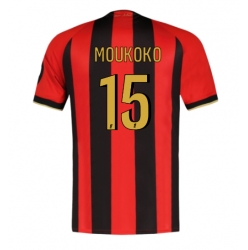 OGC Nice Youssoufa Moukoko #15 Heimtrikot 2024-25 Kurzarm